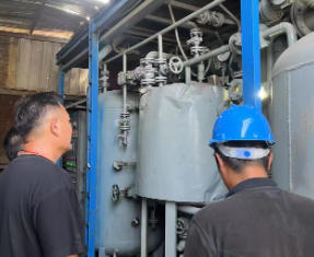 山東青島60噸導(dǎo)熱油系統(tǒng)在線(xiàn)再生凈化工程結(jié)束并投產(chǎn)運(yùn)行