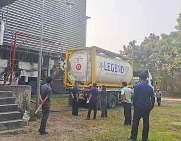 2025年4月20日泰國曼谷140噸導(dǎo)熱油鍋爐系統(tǒng)清洗工程