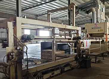 山東菏澤木業(yè)公司密度板生產(chǎn)線多層壓機清洗工程結(jié)束